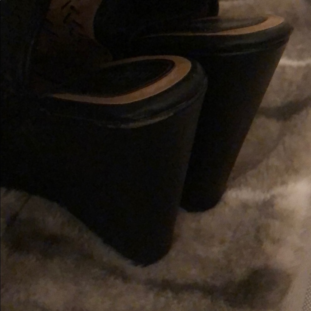 Black Madden Girl wedges - Picture 4 of 4
